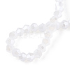 Imitation Jade Electroplate Glass Beads Strands EGLA-A039-J2mm-A06-4