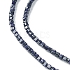 Synthetic Blue Goldstone Beads Strands G-F748-P01-01-4