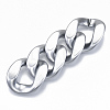 Opaque Spray Painted Acrylic Linking Rings LS-OACR-S021-63A-B02-3