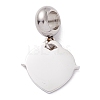304 Stainless Steel European Dangle Charms STAS-I192-13P-3