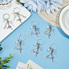 20Pcs Daily Use Subject Keychains KEYC-SC0002-07-4