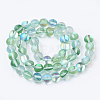 Synthetic Moonstone Beads Strands G-S283-6mm-11A-2