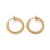 Ion Plating(IP) 304 Stainless Steel Clip-on Earrings X-EJEW-M218-03B-G-3