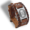 1Pc Imitation Leather Braided Bracelets BJEW-CL0001-08-5