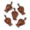 Synthetic Goldstone Pendants G-B127-10P-01-1