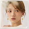 18Pcs 3 Colors Brass Clip-on Earring Findings KK-SC0006-61A-5