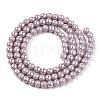 Electroplate Opaque Glass Beads Strands X-GLAA-T032-P4mm-AB07-3