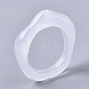 Transparent Resin Finger Rings RJEW-T013-001-C01-6