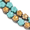 Czech Pressed Glass Beads GLAA-I061-23C-3