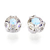 Sew on Rhinestone Montee Beads KK-T071-01G-01-3
