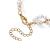 Shell Pearl Beaded Bracelets BJEW-TA00454-4