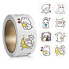 Paper Self-Adhesive Animal Sticker Rolls WG47881-06-1