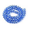 Electroplate Glass Beads Strands EGLA-A044-T8mm-A14-3