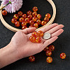 Resin Imitation Amber Beads CRES-TA0001-17-26