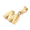 316L Surgical Stainless Steel Charms STAS-G315-01G-M-2
