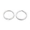 Tarnish Resistant 304 Stainless Steel Split Key Rings LS-STAS-I123-23E-2