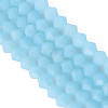 Faceted Bicone Opal Beads Strands EGLA-P017-01B-4