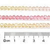 Transparent Painted Glass Beads Strands DGLA-A034-T3mm-A09-3