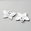 Baking Paint Alloy Pendants FIND-TAC0011-82B-1