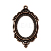 Zinc Alloy Pendant Cabochon Settings FIND-WH050-70R-1