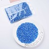 Transparent Colours Luster Glass Bugle Beads SEED-N005-001-A04-2