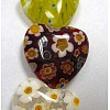 Handmade Millefiori Glass Beads Strands X-LK23-3