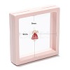 Square Transparent PE Thin Film Suspension Jewelry Display Box LS-X1-CON-D009-01A-04-4