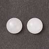 Natural White Jade Cabochons G-P393-R69-8MM-4