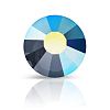 Preciosa&reg Crystal Hotfix Flatback Stones Y-PRC-HSS8-40080-200-2