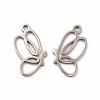 Non-Tarnish 201 Stainless Steel Pendants STAS-E188-09P-1