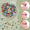 400Pcs 2 Bags Electroplate Glass Beads GLAA-SC0003-36B-5
