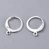 304 Stainless Steel Leverback Earring Findings STAS-K210-29S-2