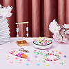 750Pcs 3 Style Plastic Beads KY-NB0001-30-5