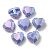 UV Plating Rainbow Iridescent Acrylic Beads OACR-P010-03H-2
