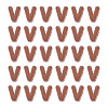 Opaque Acrylic European Beads LS-OACR-TAC0019-006V-2