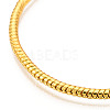 Brass European Style Bracelet Making MAK-R011-03G-2