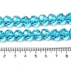Transparent Glass Beads EGLA-A035-T10mm-D08-5