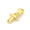 Rack Plating Brass Charms KK-C053-04G-T-2