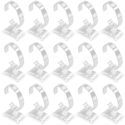 C Shaped ABS Plastic Single Bracelet Display Stands BDIS-WH20001-03B-1