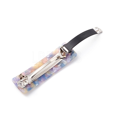 Cellulose Acetate(Resin) Hair Barrette PHAR-F012-02F-1