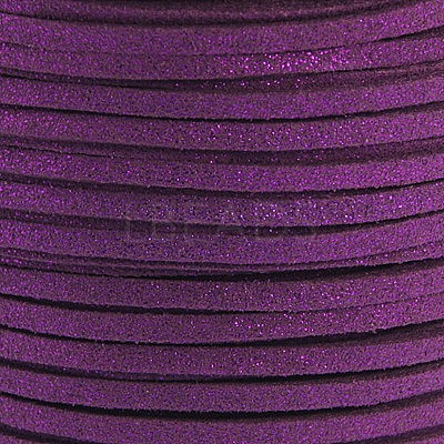 Glitter Powder Faux Suede Cord LW-D001-1006-1