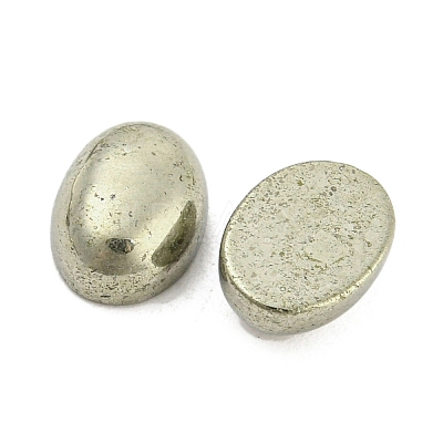 Natural Pyrite Cabochons G-G013-02G-1