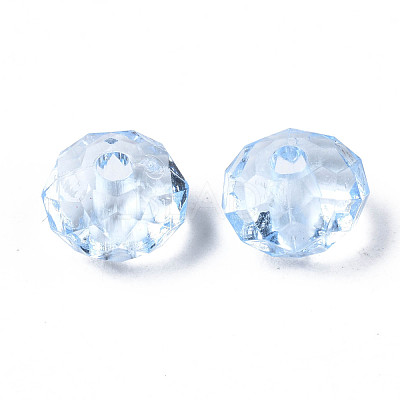 Transparent Acrylic Beads TACR-S134-028-1