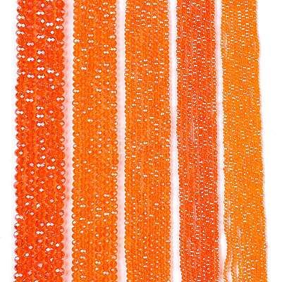 Electroplate Glass Beads Strands EGLA-A044-T2mm-A25-1