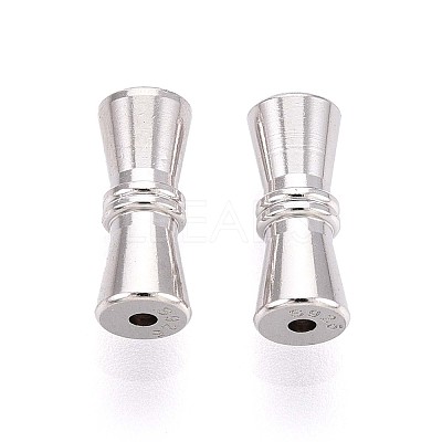 925 Sterling Silver Screw Clasps STER-T008-50S-01-1