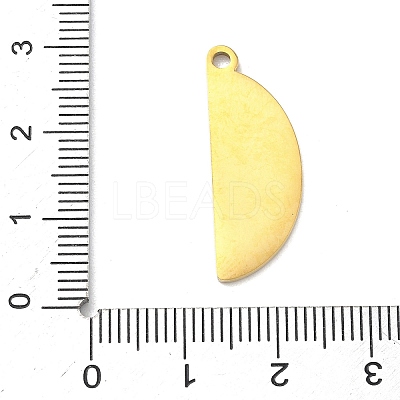 304 Stainless Steel Fruit Enamel Pendants STAS-G362-04G-15-1