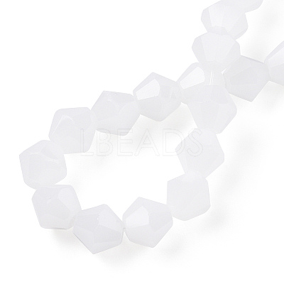 Imitation Jade Glass Beads Strands EGLA-A039-J6mm-D06-1
