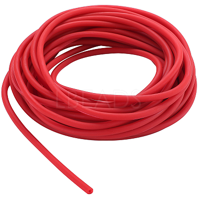 10M Round Rubber Elastic Cord Lanyard Rope EC-WH0008-02B-1