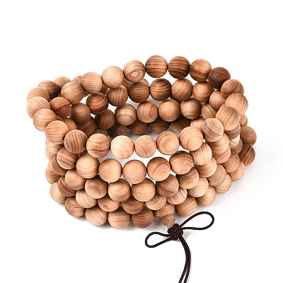 5-Loop Wrap Style Buddhist Jewelry BJEW-S125-21C-1
