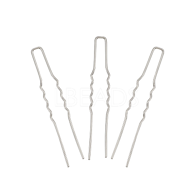 Hair Accessories Iron Hair Forks Findings OHAR-TAC0002-01P-1